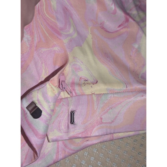 Zara Women's Flare Pants Retro Flowers Split Bottom Size Medium Excellent Shape - Picture 13 of 16